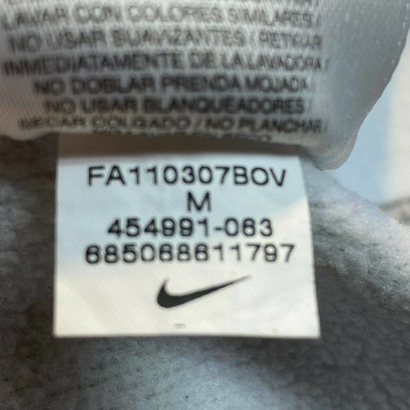 Nike Therma-Fit "Just Do It" Pullover Hoodie Wom M - Picture 12 of 12